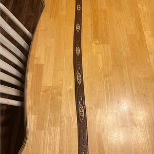 Dun Dee Full Cowhide Western Belt